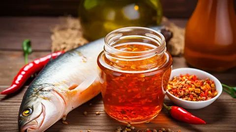 كيفية عمل صوص السمك