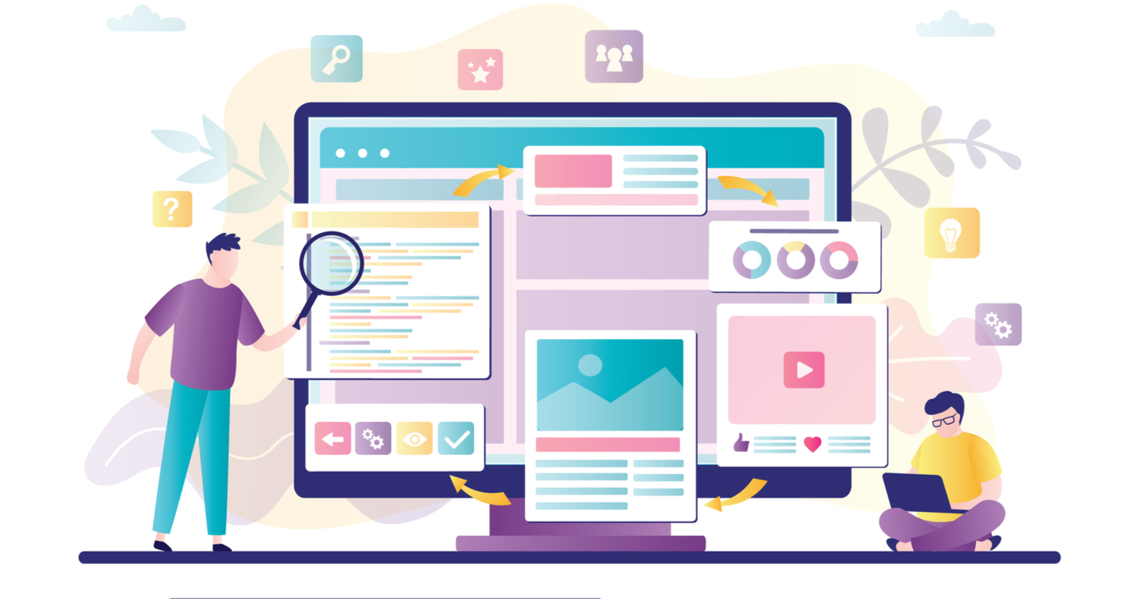 تصميم موقع صفحة واحدة مذهل.. الطريقة والمزايا والعيوب