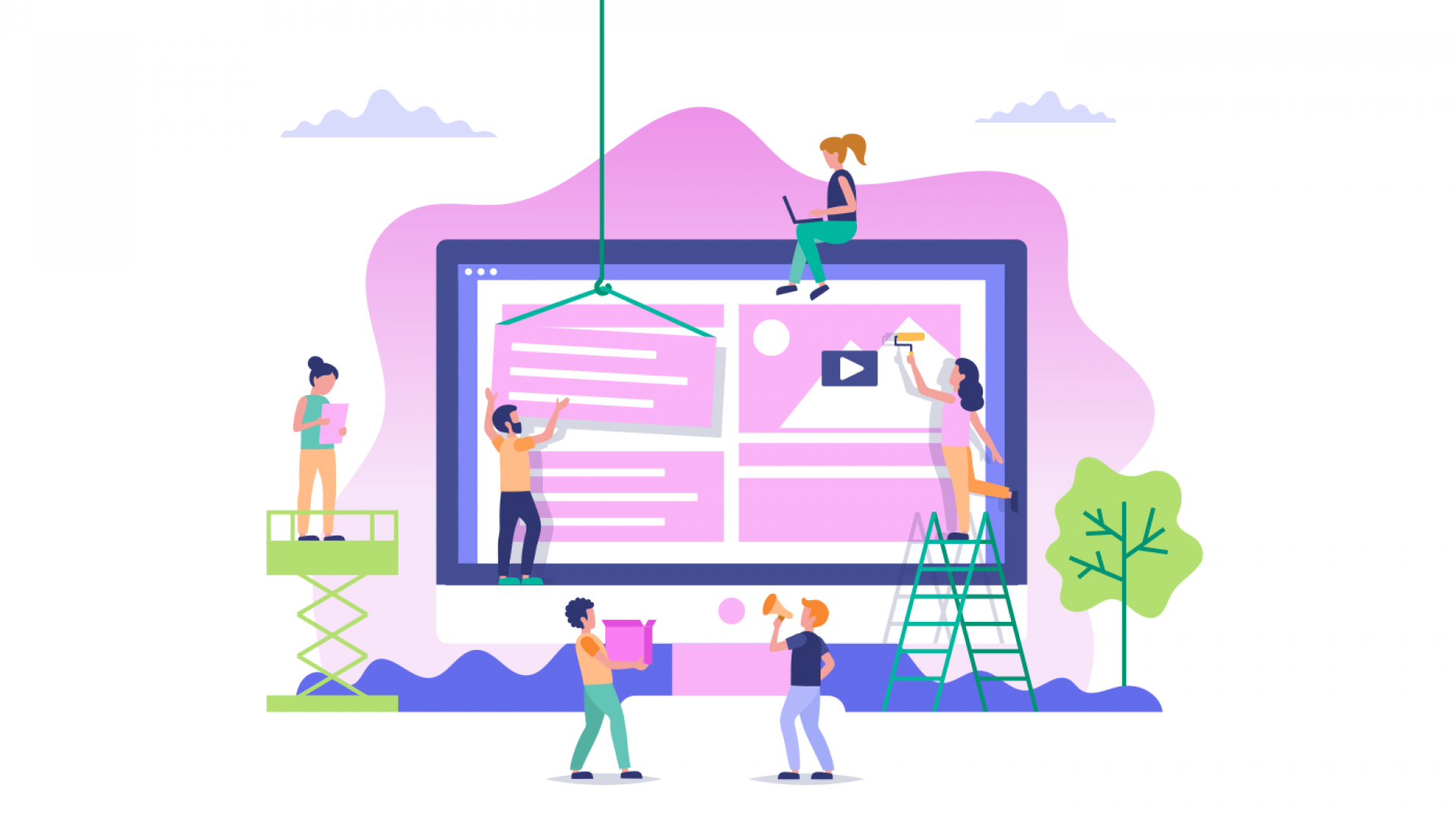 خطوات انشاء موقع ويب في 5 دقائق بسهولة وبدون أي برمجة