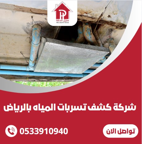 أفضل شركة رسمية لكشف تسربات المياه بالرياض بدون تكسير.. لماذا يرشح الكثيرون منزل الدقة؟